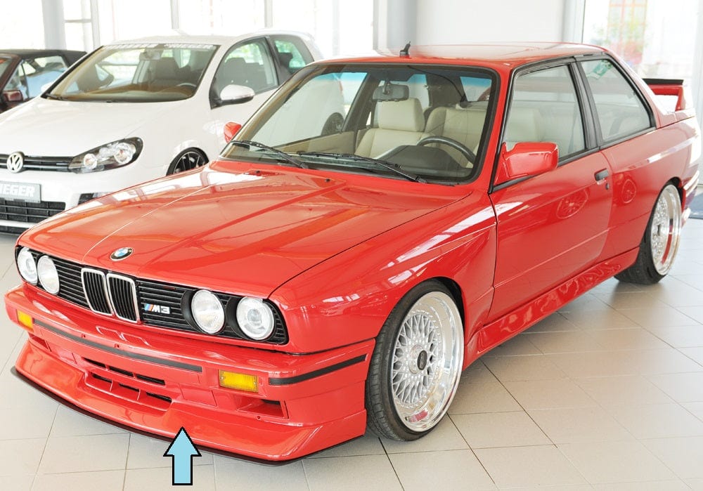 Rieger 00038003 BMW 3 Series E30 M3 Front Spoiler Lip | Duco Car Parts UK Car Parts