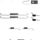 TEXTAR 97034200 Brake Shoe Fitting Kit