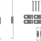 Mintex MBA888 Accessory Kit, brake shoes