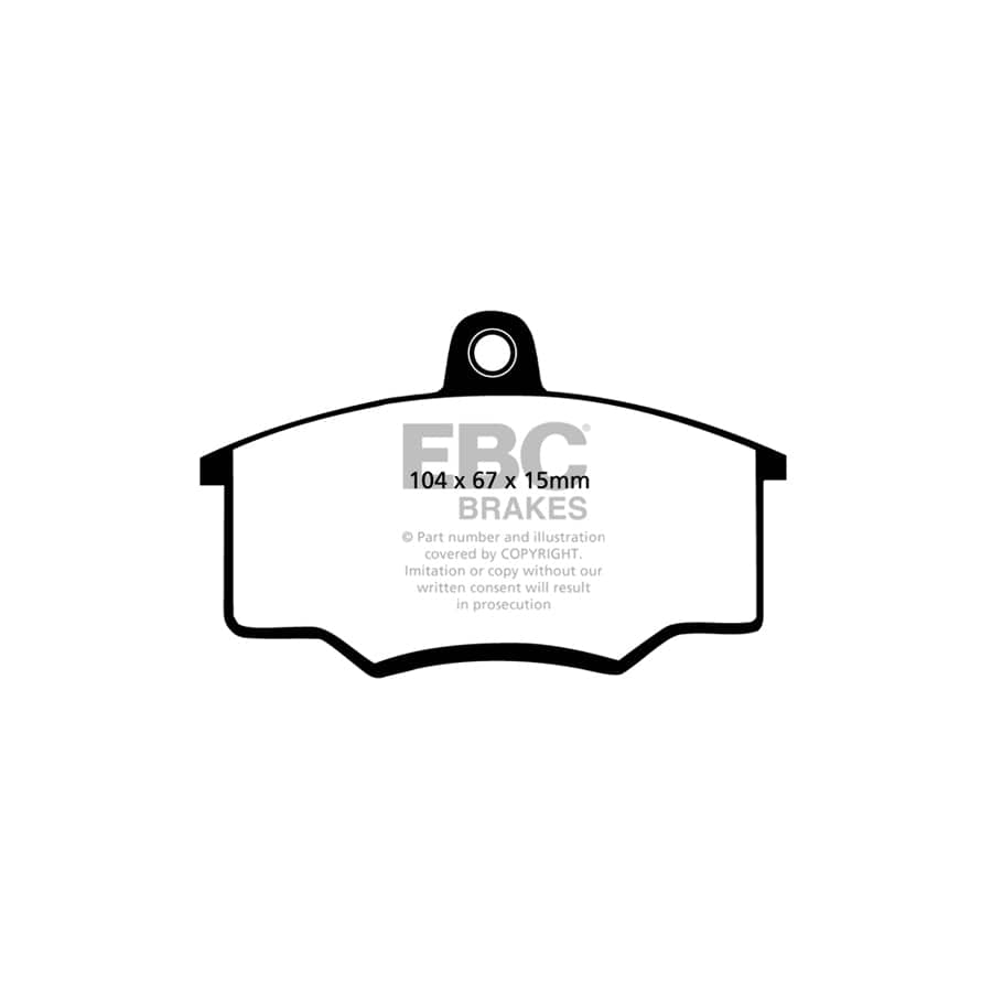 EBC PD11KF858 Audi Greenstuff Front Brake Pad & GD Disc Kit (Inc. 80 & Coupe) 2 | Duco Car Parts UK Car Parts