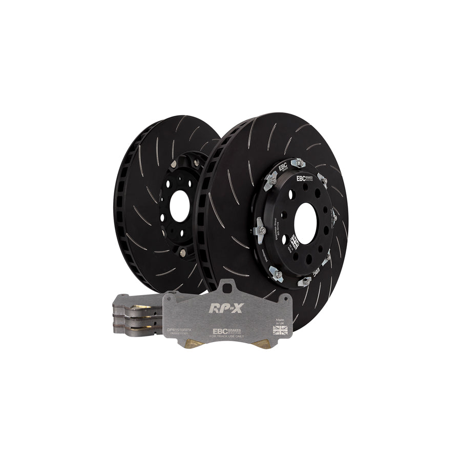 EBC P2DK001RPX Honda Civic Front Kit RPX Full Race Pads & 2-Piece Fully-Floating Discs - ATE Caliper 1 | Duco Car Parts UK Car Parts