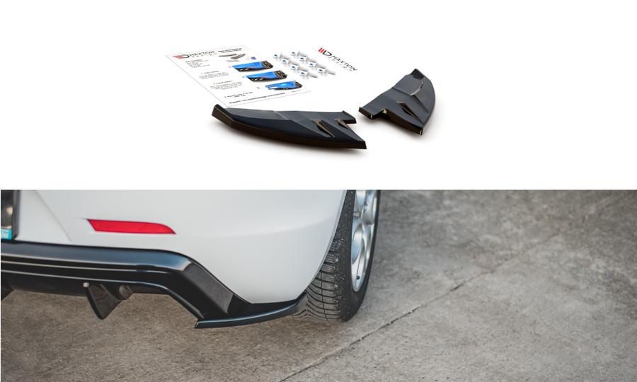 Maxton Design AL-GU-1F-RSD3T Rear Side Splitters V.3 Alfa Romeo Giulietta (Facelift) | Duco Car Parts UK Car Parts