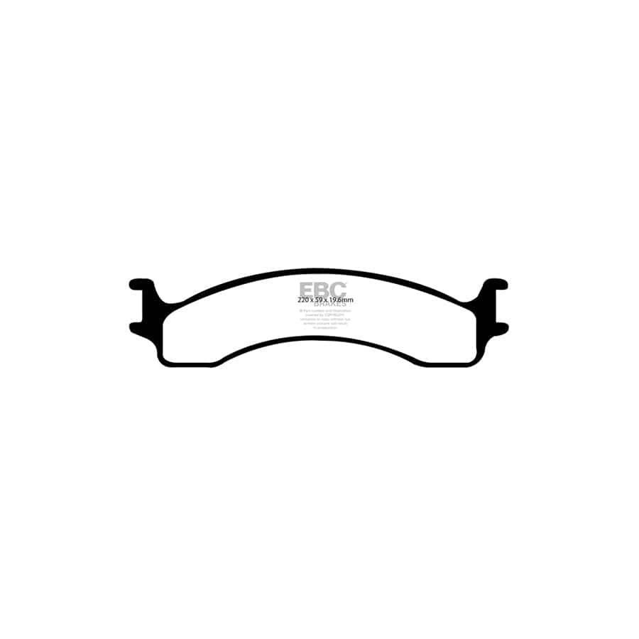 EBC PD01KF456 Dodge Greenstuff Front Brake Pad & Plain Disc Kit  (Inc. Ram Pick-Up 2500 & 3500) 2 | Duco Car Parts UK Car Parts