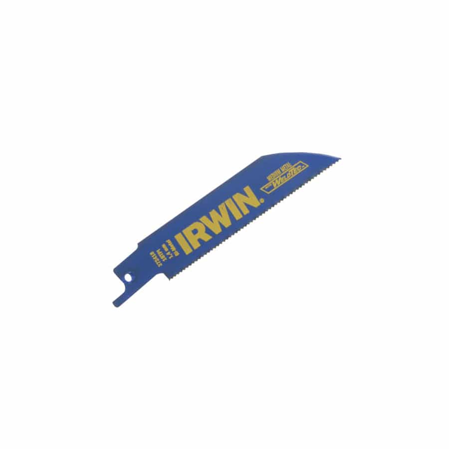 IRWIN® IRW10504148 418R Sabre Saw Blade for Metal Cutting 100mm Pack of 5 | Duco Car Parts UK
