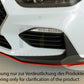 Rieger 00076005 Hyundai Front Splitter (i30 N-Performance & i30 N) 1 | Duco Car Parts UK Car Parts