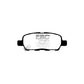 EBC PD01KR581 Nissan Murano Greenstuff Rear Brake Pad & Plain Disc Kit - Akebono Caliper 2 | Duco Car Parts UK Car Parts