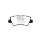 EBC PD03KR849 Hyundai i-40 Yellowstuff Rear Brake Pad & Plain Disc Kit 2 | Duco Car Parts UK Car Parts