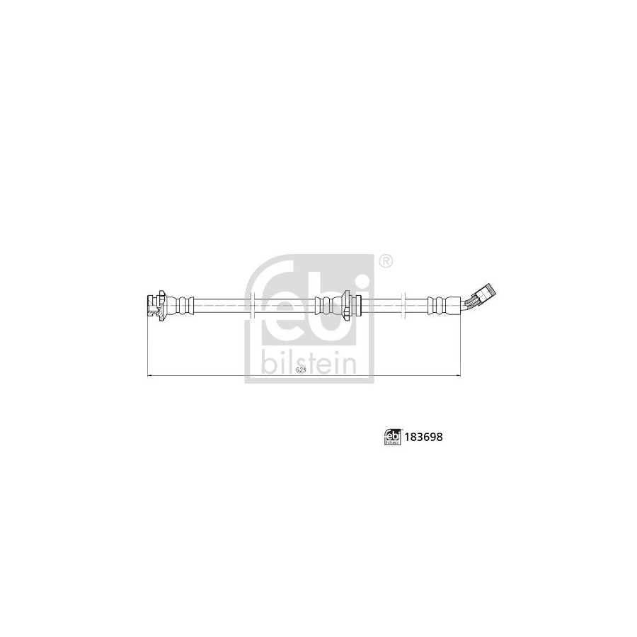 Febi Bilstein 183698 Brake Hose