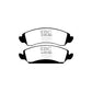 EBC DP61830 Cadillac Chevrolet Gmc Greenstuff Front Brake Pads 2 | Duco Car Parts UK Car Parts