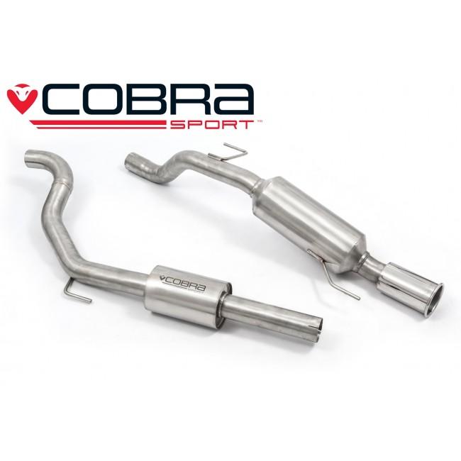 Cobra Exhaust Vauxhall Corsa D 1.6 SRI (07-09) Cat Back Performance Exhaust