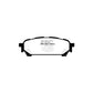EBC PD02KR457 Subaru Impreza Redstuff Rear Brake Pad & Plain Disc Kit 2 | Duco Car Parts UK Car Parts