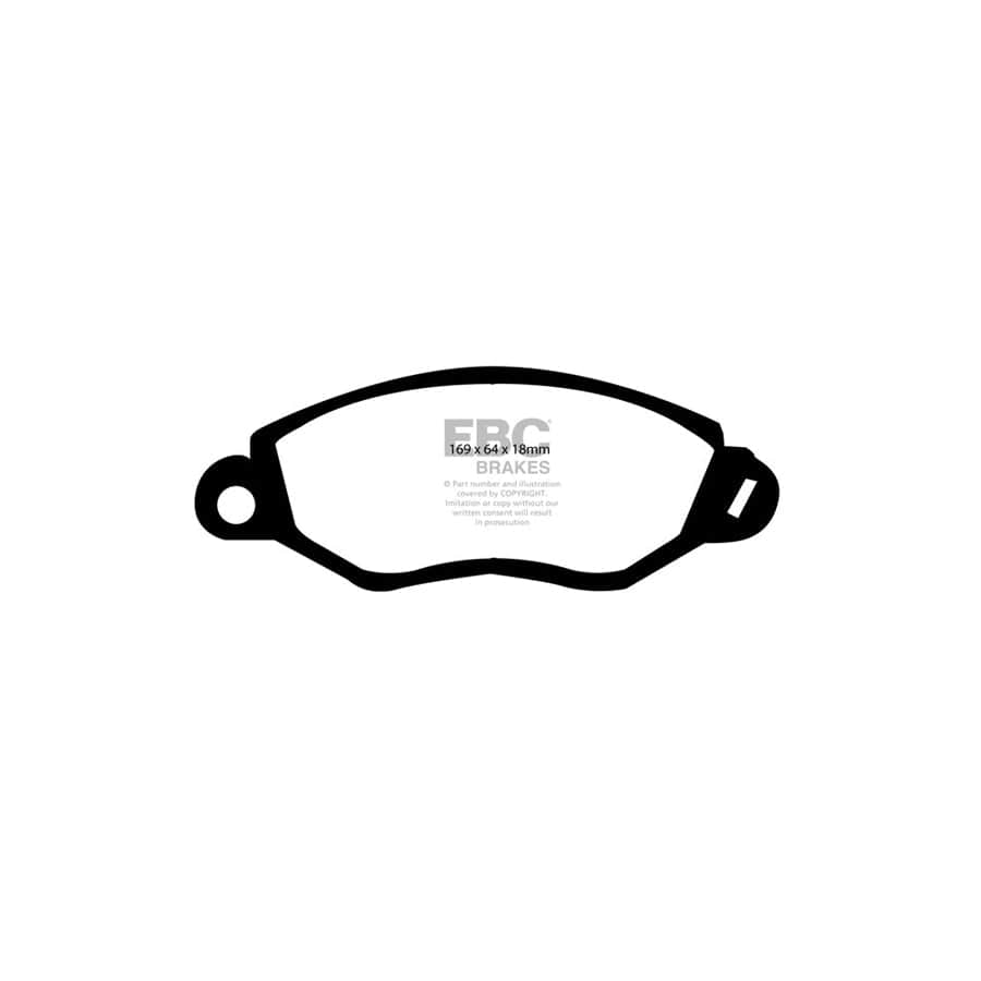 EBC PDKF808 Ford Transit Ultimax Front Brake Pad & Plain Disc Kit 2 | Duco Car Parts UK Car Parts