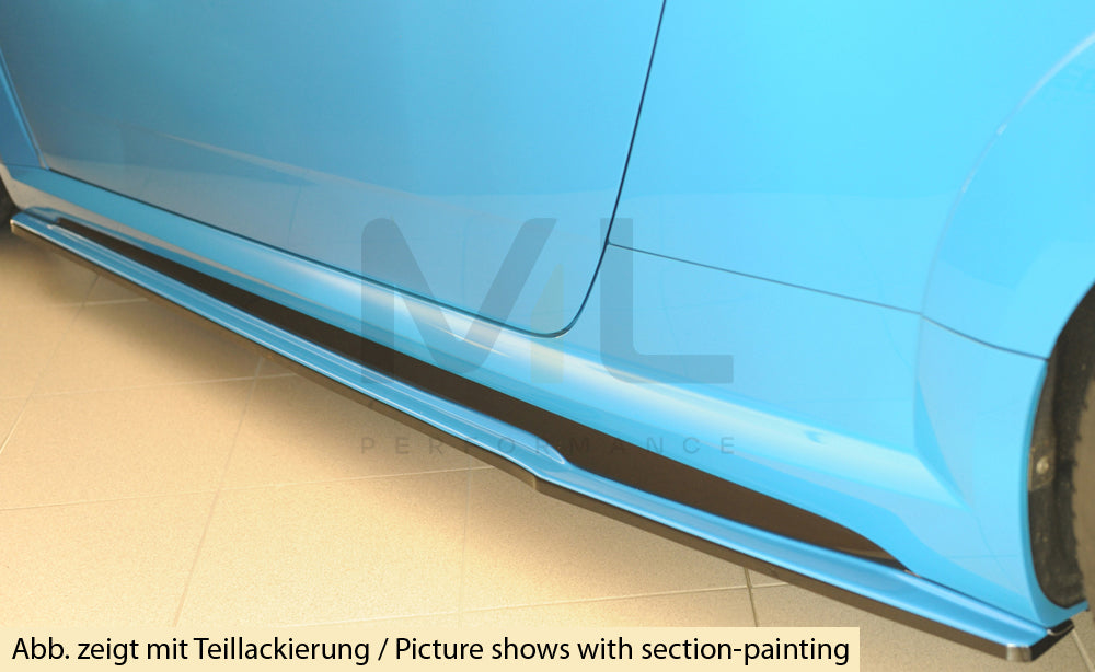 Rieger 00055186 Audi 8J-FV 8S Side Skirt Splitter (TT, TTS & TTRS) 5 | Duco Car Parts UK Car Parts