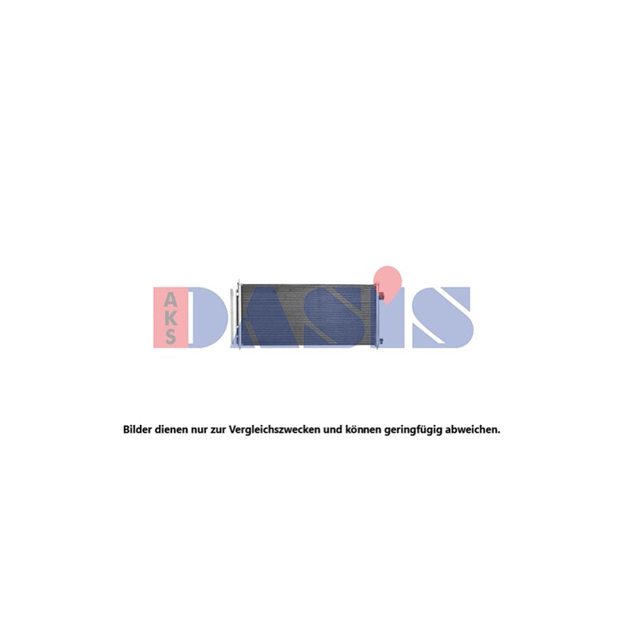 AKS Dasis 102049N Air Conditioning Condenser For Honda Jazz Hatchback (Ge, Gg, Gp, Za) | Duco Car Parts UK