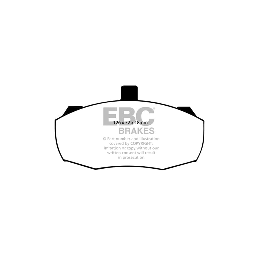 EBC PDKF813 Freight Rover Ldv Leyland Daf Ultimax Front Brake Pad & Plain Disc Kit 2 | Duco Car Parts UK Car Parts