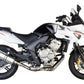 Scorpion RHA100SEO Honda CBF600 Serket Parallel Slip-On - Brushed Stainless Steel Sleeve | Duco Car Parts UK UK