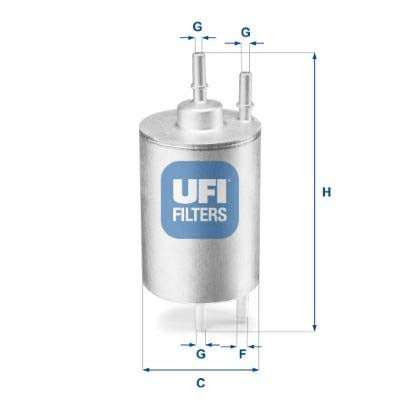 UFI 31.958.00 Fuel Filter
