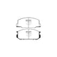 EBC PDKF2292 Lotus Esprit Ultimax Front Brake Pad & Plain Disc Kit - Bendix Caliper 2 | Duco Car Parts UK Car Parts
