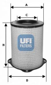 UFI 27.587.00 Air Filter