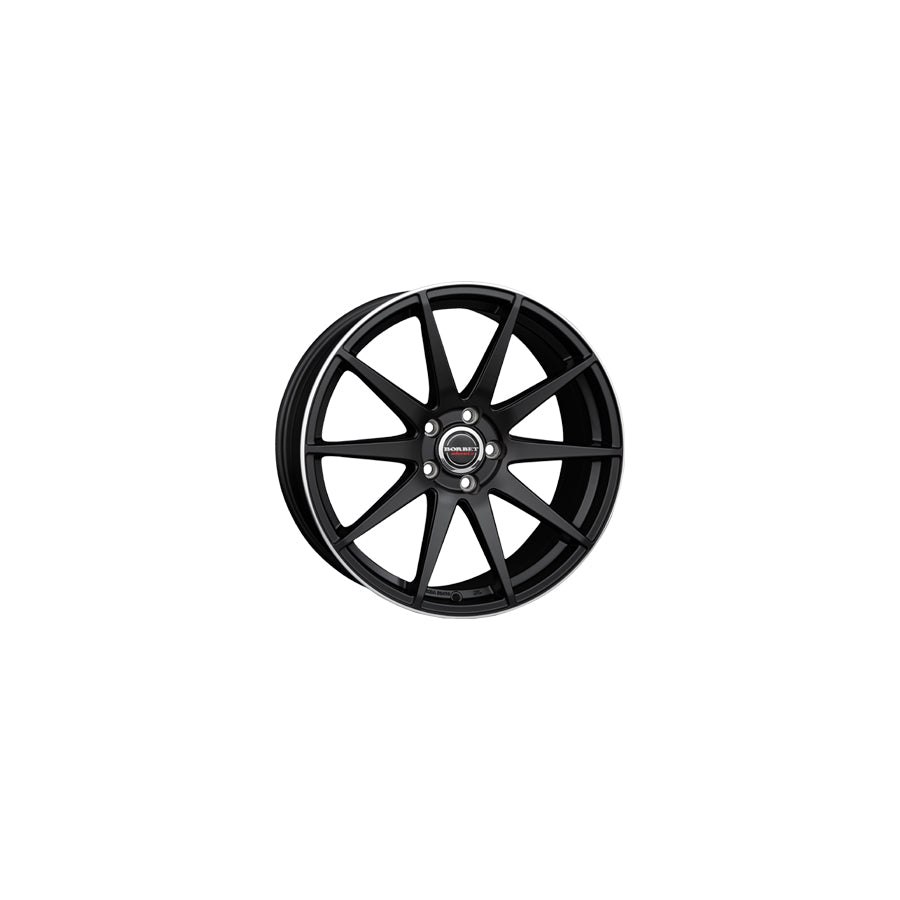 Borbet GTX 10x20 ET40 GTX 102040112566,5BRPM Matt Black Rim Polished Wheel | Duco Car Parts UK Car Parts