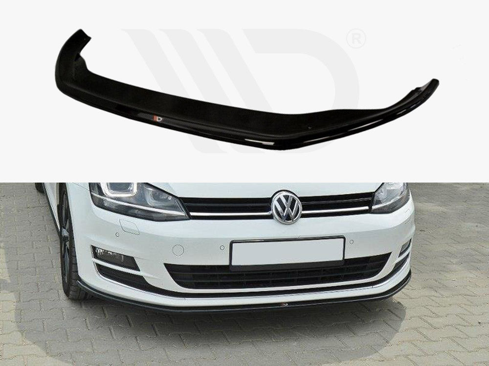 Maxton Design VW-GO-7-C-FD1T Front Splitter VW Golf MK7 | Duco Car Parts UK Car Parts