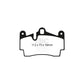 EBC PD11KR216 Porsche Cayenne (9PA) Greenstuff Rear Brake Pad & GD Disc Kit - Brembo Caliper 2 | Duco Car Parts UK Car Parts