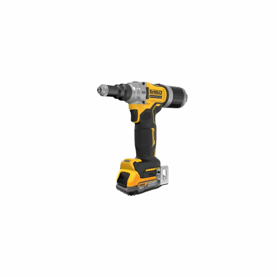 DEWALT DEWDCF414E2T DCF414E2T XR 1/4in Brushless Riveter 2 x 1.7Ah POWERSTACK Li-ion | Duco Car Parts UK