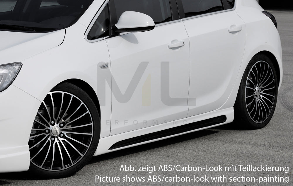Rieger 00099846 Opel Astra J Side Skirt 3 | Duco Car Parts UK Car Parts