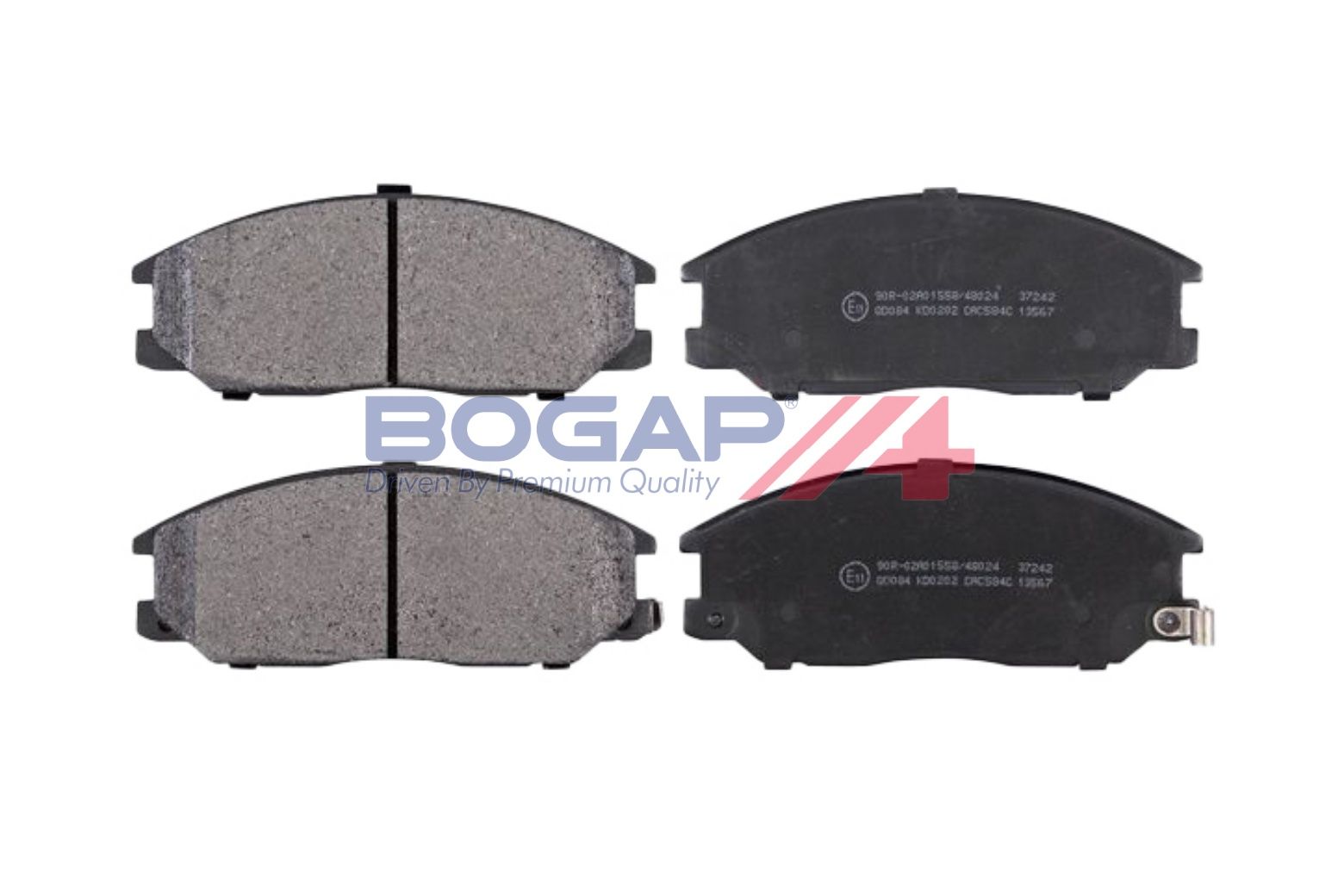 BOGAP Y8210289 Brake Pad Set, Disc Brake | ML Performance Car Parts
