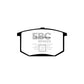 EBC PD02KR512 Lotus Esprit Redstuff Rear Brake Pad & Plain Disc Kit - Girling/TRW Caliper 2 | Duco Car Parts UK Car Parts