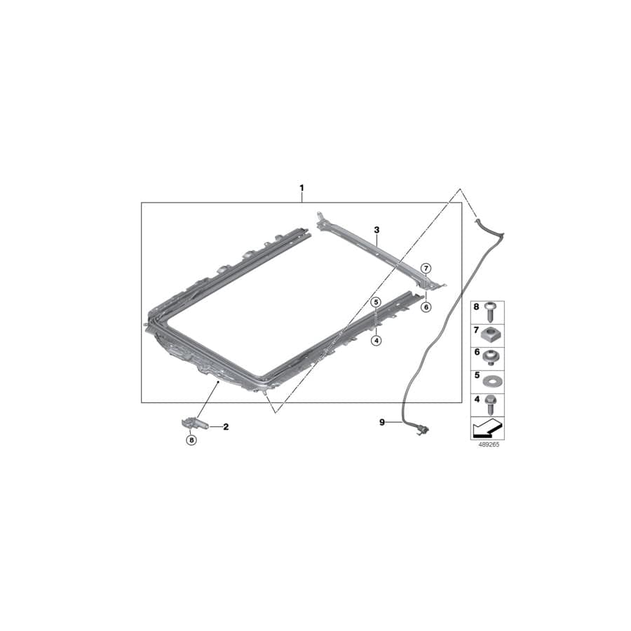 Genuine BMW 54107488437 G32 Cross Member (Inc. 630iX, 620d & 640dX) | Duco Car Parts UK Car Parts