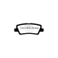 EBC PD02KR514 Cadillac ATS Redstuff Rear Brake Pad & Plain Disc Kit 2 | Duco Car Parts UK Car Parts