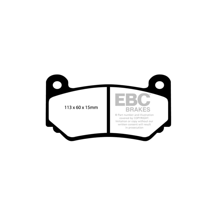 EBC PDKF820 Gtm Mg Ultimax Front Brake Pad & Plain Disc Kit - Girling/TRW Caliper 2 | Duco Car Parts UK Car Parts