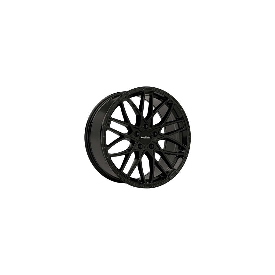 SuperMetal Vane 8x20 ET50 57116 Gloss Black Wheel | Duco Car Parts UK Car Parts