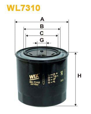 WIX Filters WL7310 Oil Filter