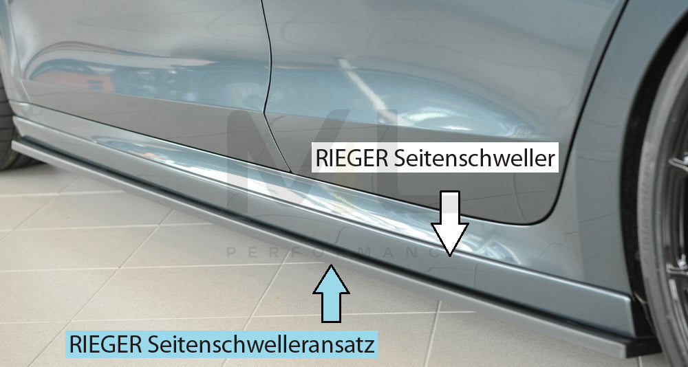 Rieger 00079034 Skoda NX Side Skirt Splitter (Octavia RS & Octavia) 2 | Duco Car Parts UK Car Parts