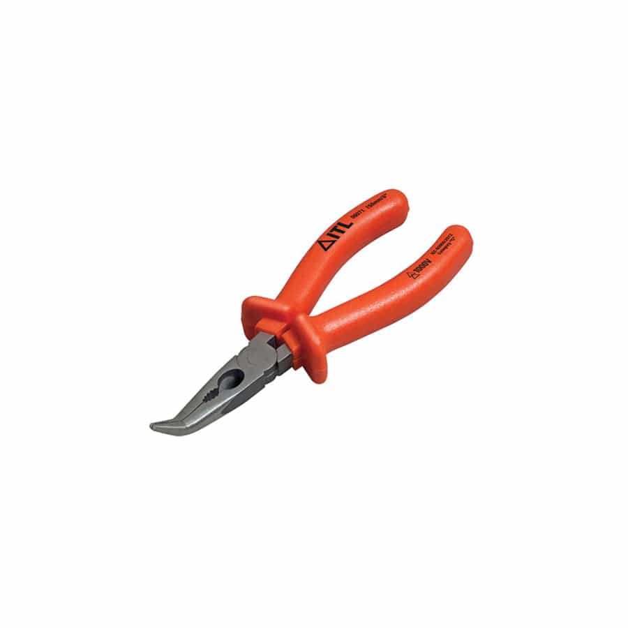 ITL Insulated ITL00071 Insulated Bent Nose Pliers 150mm | Duco Car Parts UK