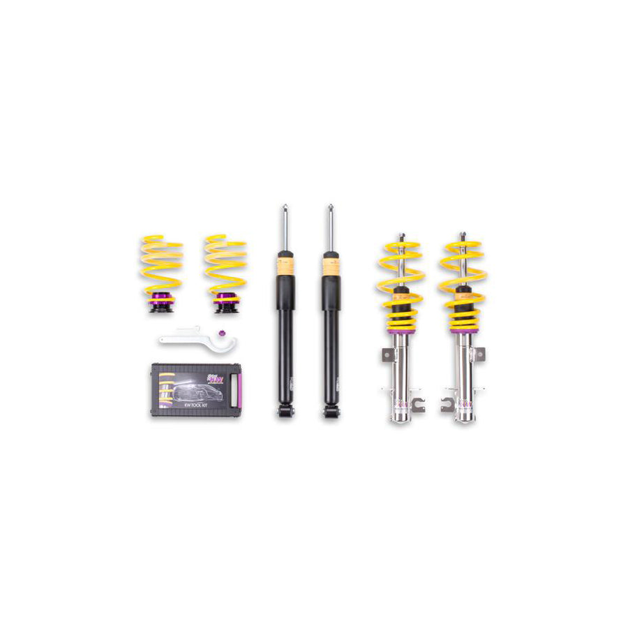 KW 10240016 Fiat Opel Variant 1 Coilover Kit (Grande Punto, Punto, Adam & Corsa) 1  | Duco Car Parts UK Car Parts