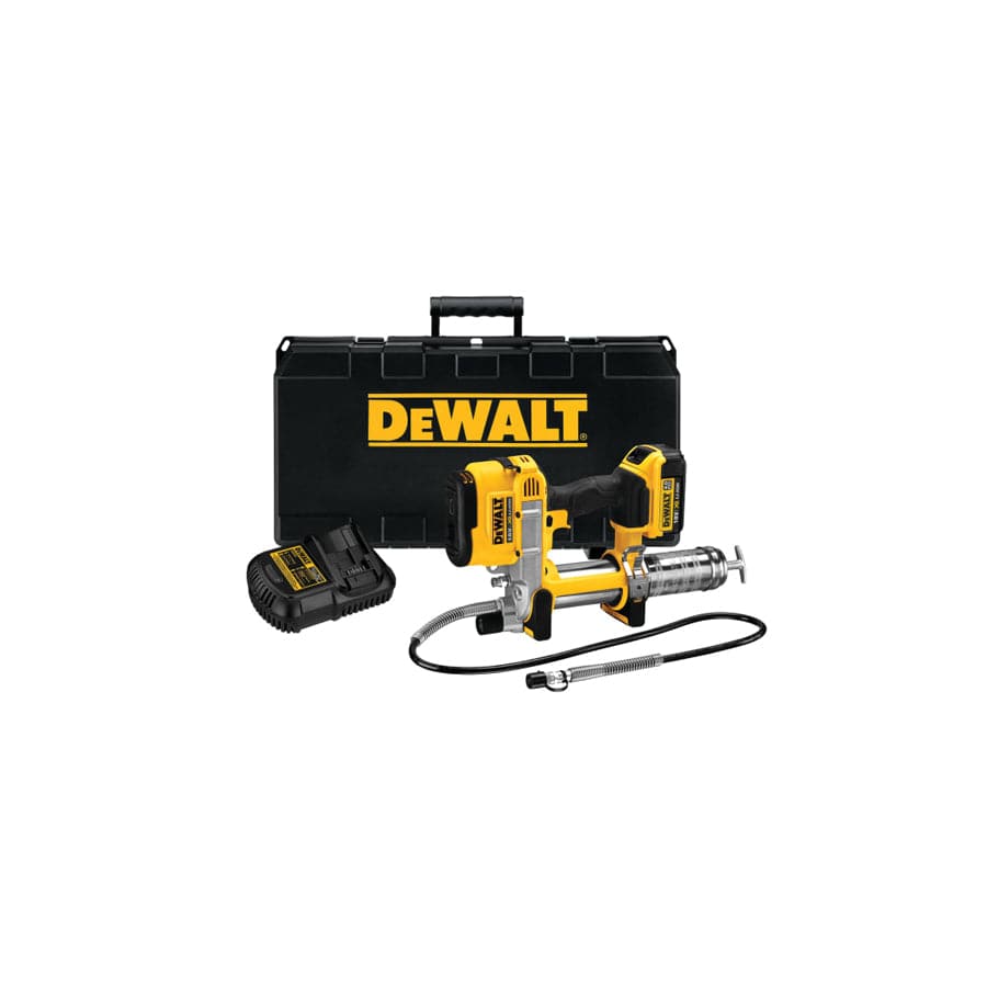 DEWALT DEWDCGG571M1 DCGG571M1 Cordless XR Grease Gun 18V 1 x 4.0Ah Li-ion | Duco Car Parts UK