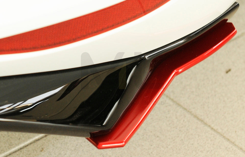 Rieger 00059583 VW Mk7 Golf Rear Side Splitter (GTI Clubsport, GTD, GTE & GTI) 6 | Duco Car Parts UK Car Parts
