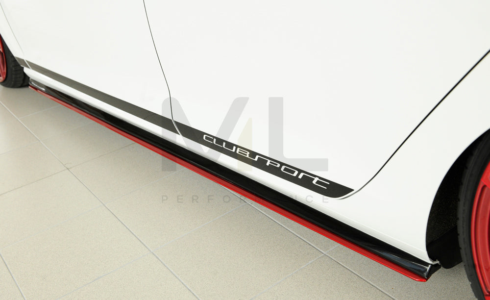 Rieger 00059575 VW R & GTI Clubsport Side Skirt Splitter 3 | Duco Car Parts UK Car Parts