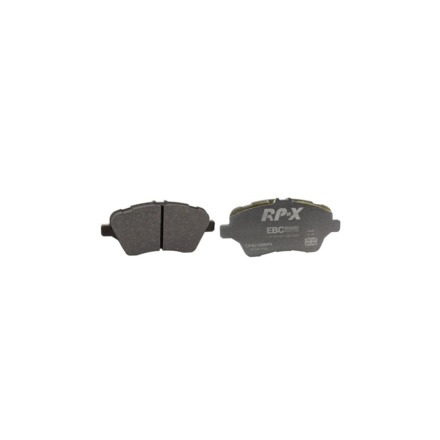 EBC DP82149RPX Ford Fiesta Mk7 RP-X Full Race Front Brake Pads - TRW Caliper 1 | Duco Car Parts UK Car Parts