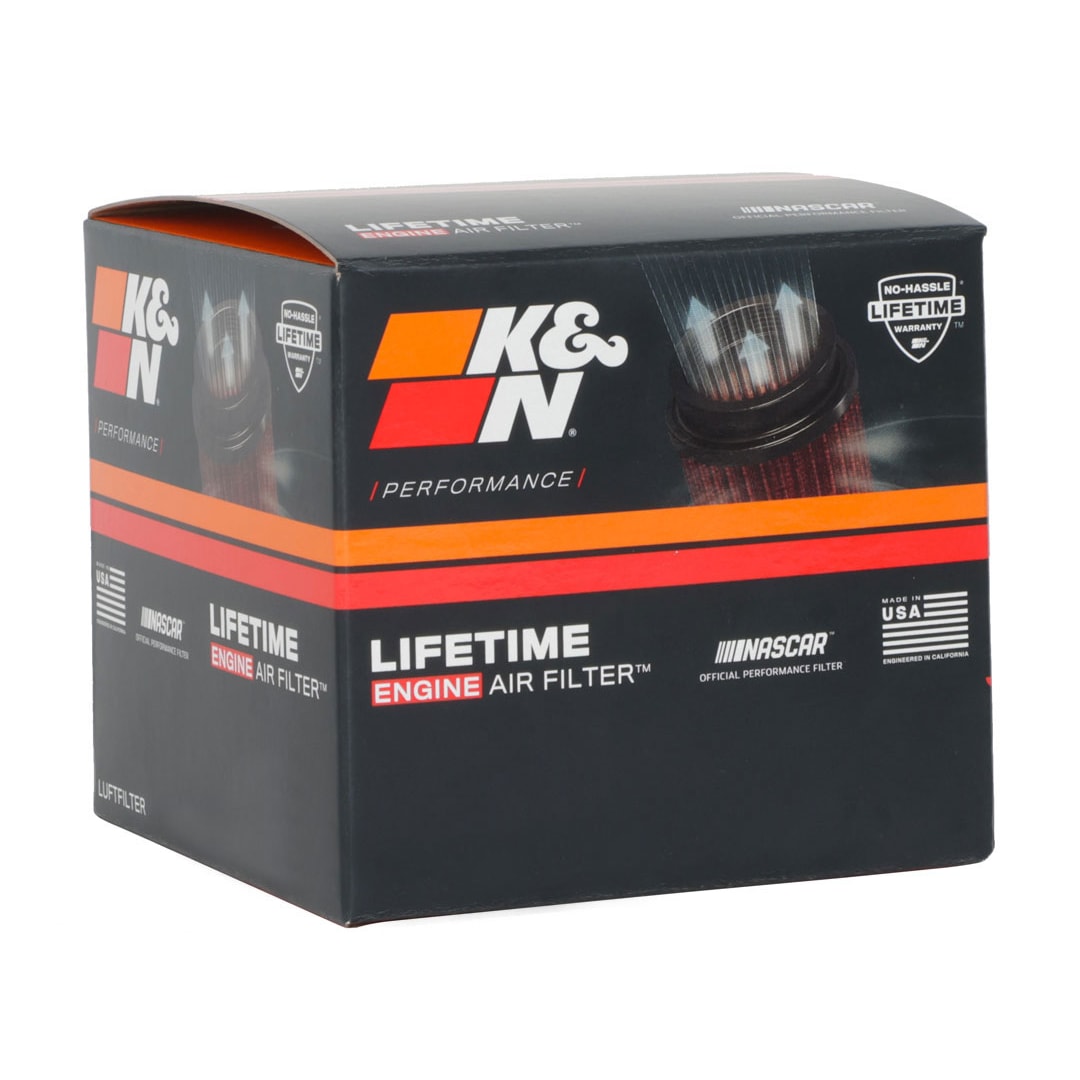 K&N RE-0280 Universal Clamp-On Air Filter