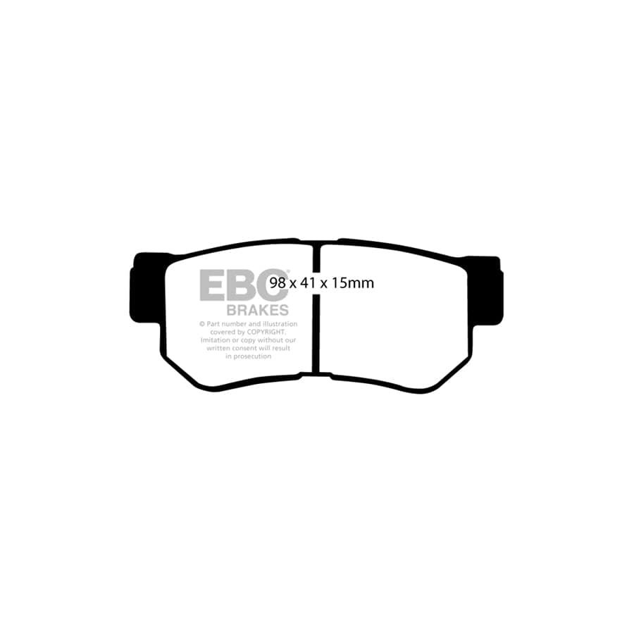 EBC PDKR432 Hyundai Sonata Ultimax Rear Brake Pad & Plain Disc Kit - Akebono Caliper 2 | Duco Car Parts UK Car Parts