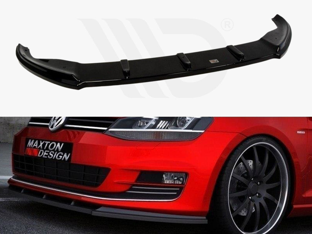 Maxton Design VW-GO-7-FD1T Front Splitter VW Golf VII | Duco Car Parts UK Car Parts