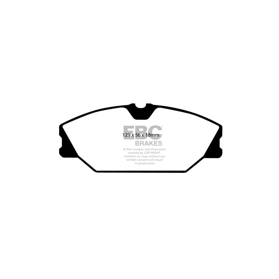 EBC PDKF1636 Renault Ultimax Front Brake Pad & Plain Disc Kit - Bendix/Brembo/Girling/TRW Caliper 2 | Duco Car Parts UK Car Parts