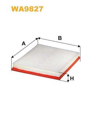 WIX Filters WA9827 Air Filter
