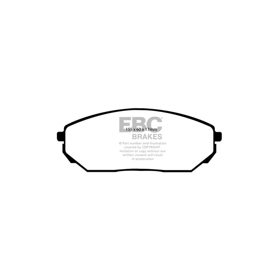 EBC PD40K1003 Kia Sorento Ultimax Pad & Plain Disc Kit 2 | Duco Car Parts UK Car Parts
