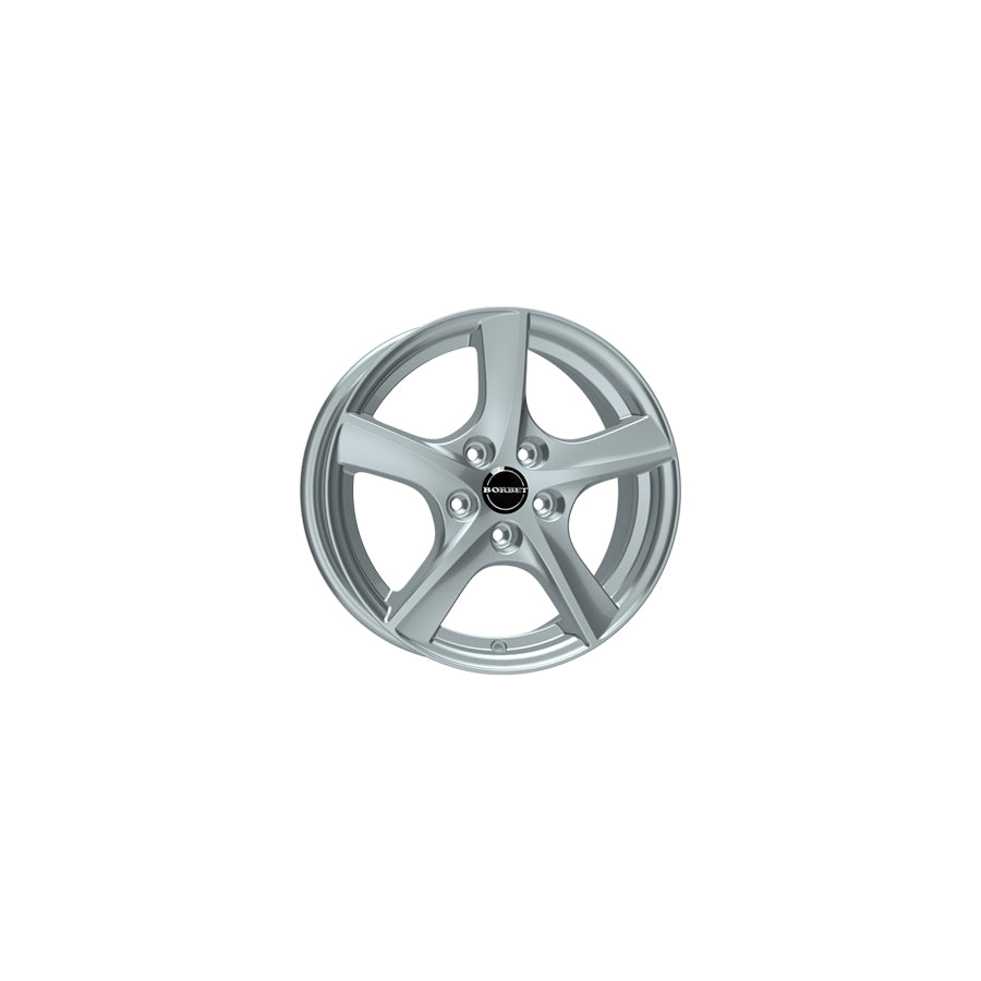 Borbet TL 6.5x16 ET50 TL 65650114,3567,1BS/T Brilliant Silver Wheel | Duco Car Parts UK Car Parts