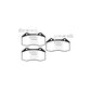 EBC PD03KF005 Abarth Fiat Punto Evo Yellowstuff Front Brake Pad & Plain Disc Kit 2 | Duco Car Parts UK Car Parts